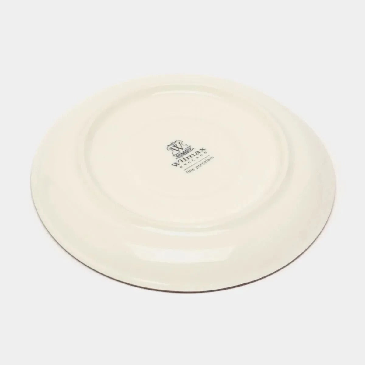 Wilmax Untertasse 11 cm Orange aus Porzellan