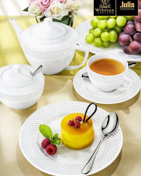 Wilmax Dessertteller 20 cm Weiß Porzellan WL-880101102/A