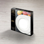 Wilmax Dessertteller 20 cm 2er-Set Weiß aus Porzellan