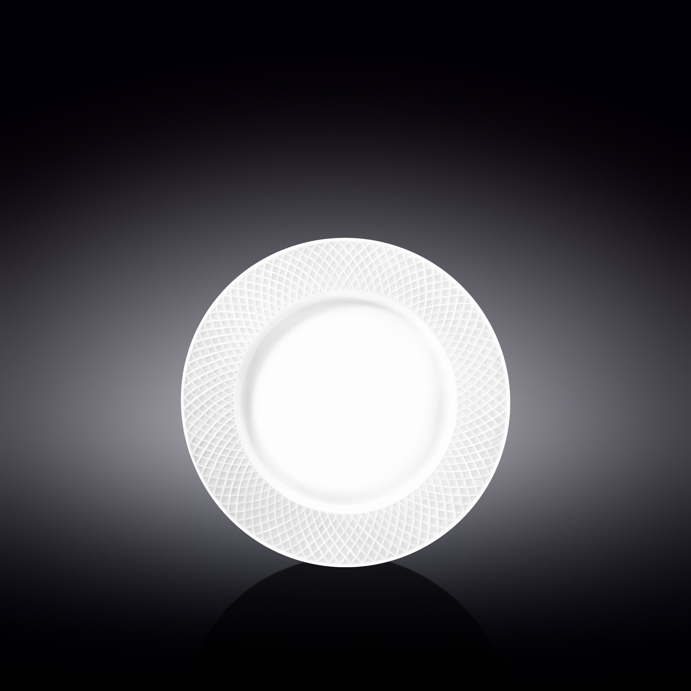 Wilmax Teller 18 cm Weiß aus Porzellan