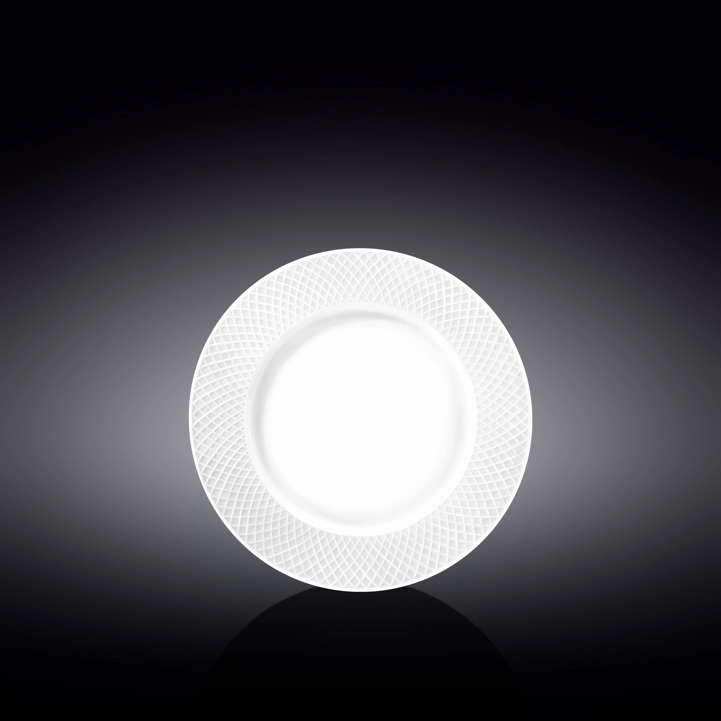 Wilmax Teller 18 cm Weiß Porzellan 2er Set WL-880101101/A2