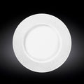 Wilmax Speiseteller 25,5 cm Weiß Porzellan 6er Set WL-880101/6C