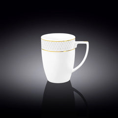 Wilmax Tasse mit Goldlinien, 450 ml, 2er Set, WL-880102432/A2
