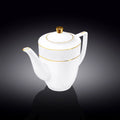 Wilmax Kaffeekanne 750 ml Weiß Porzellan WL-880102458/A