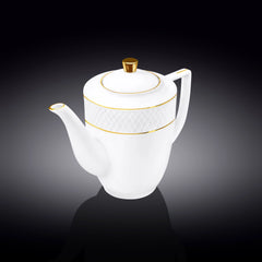 Wilmax Kaffeekanne mit Goldverzierung – 750 ml – Elegantes Design–WL-880102458/A