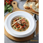Wilmax Tiefer Teller 22,5 cm Weiß Porzellan WL-880101303/A