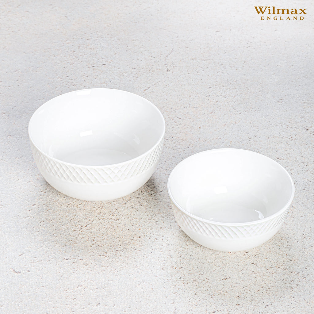 Wilmax Schale Weiß Porzellan WL-880120/A