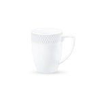 Wilmax Tasse 350 ml 2er-Set Weiß aus Porzellan