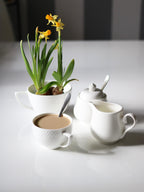 Wilmax Jumbo Tasse 500 ml Weiß Porzellan 2er Set WL-880109/2C