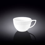 Wilmax Jumbotasse 500 ml 2er-Set Weiß aus Porzellan