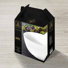 Wilmax Schale 20 cm 1850 ml Weiß Porzellan 2er Set WL-880114/2C