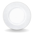 Wilmax Teller 28 cm 2er-Set Weiß aus Porzellan
