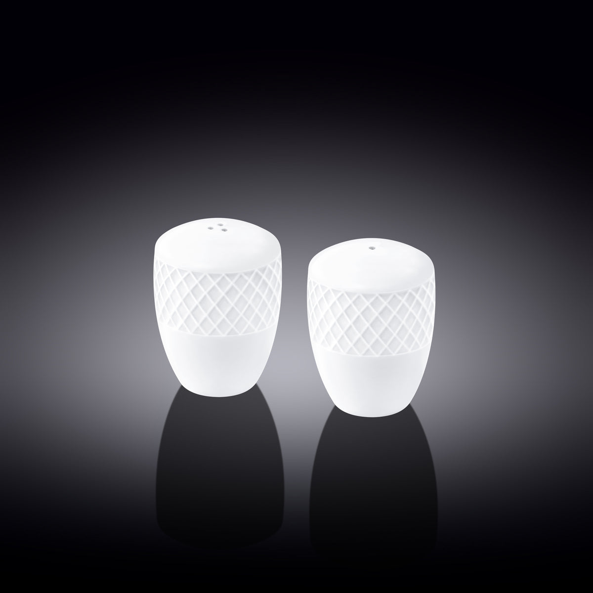 Wilmax Salz- & Pfefferstreuer Set, 2-teilig, Porzellan, WL-880124/SP
