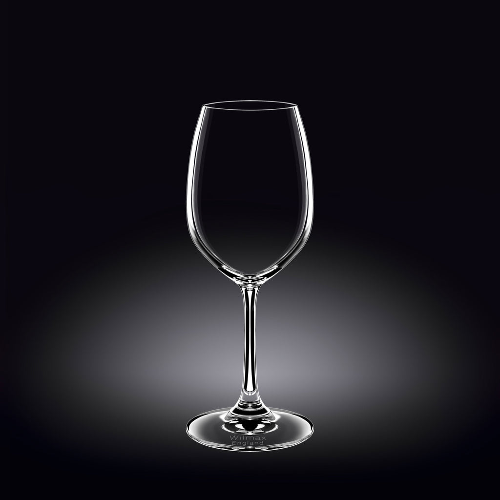 Wilmax Weinglas 350 ml Kristallglas Transparent 6er Set WL-888012/6A