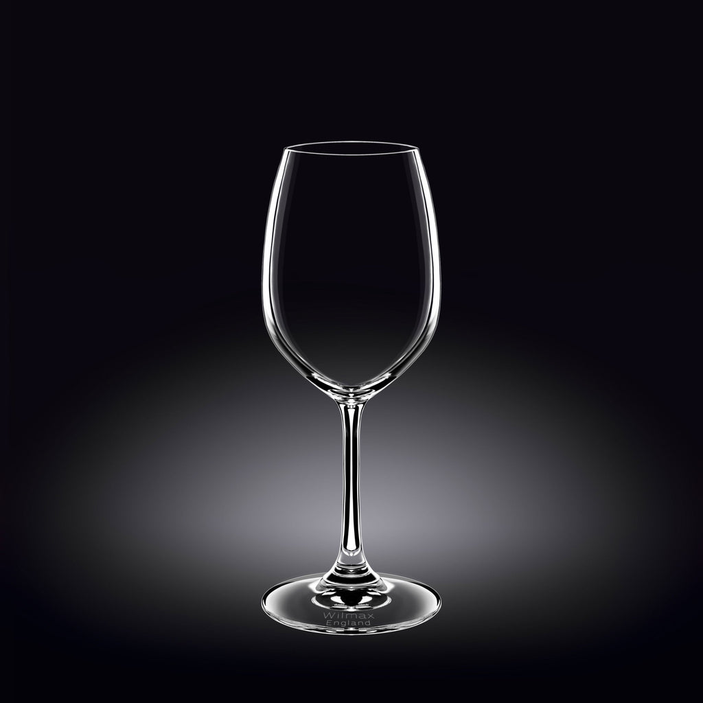 Wilmax Weinglas 350 ml 6er-Set Transparent aus Wilmax Crystalline-Serie