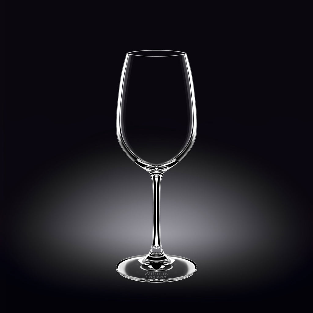 Wilmax Weinglas 420 ml Kristallglas Transparent 6er Set WL-888013/6A