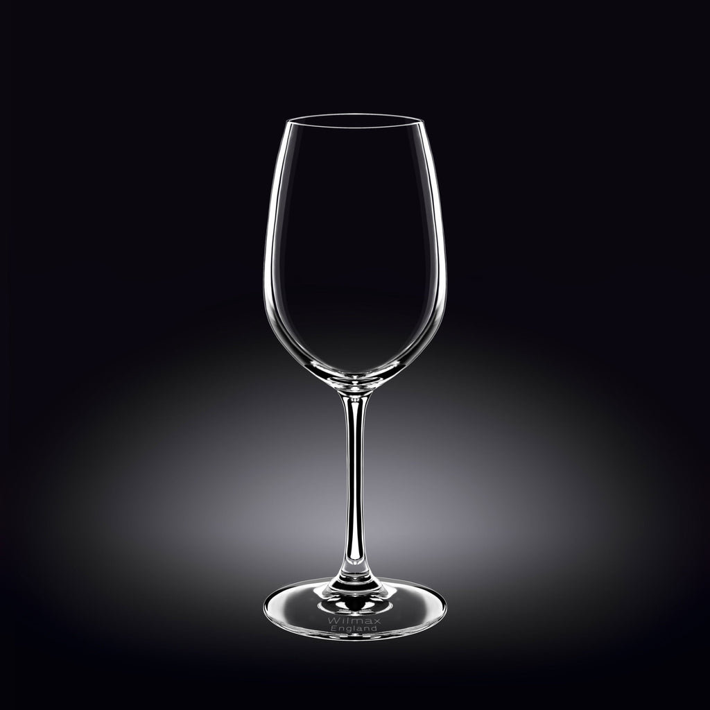 Wilmax Weinglas 420 ml 6er-Set Transparent aus Wilmax Crystalline-Serie