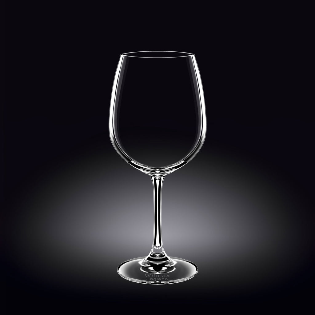 Wilmax Weinglas 600 ml Kristallglas Transparent 6er Set WL-888014/6A