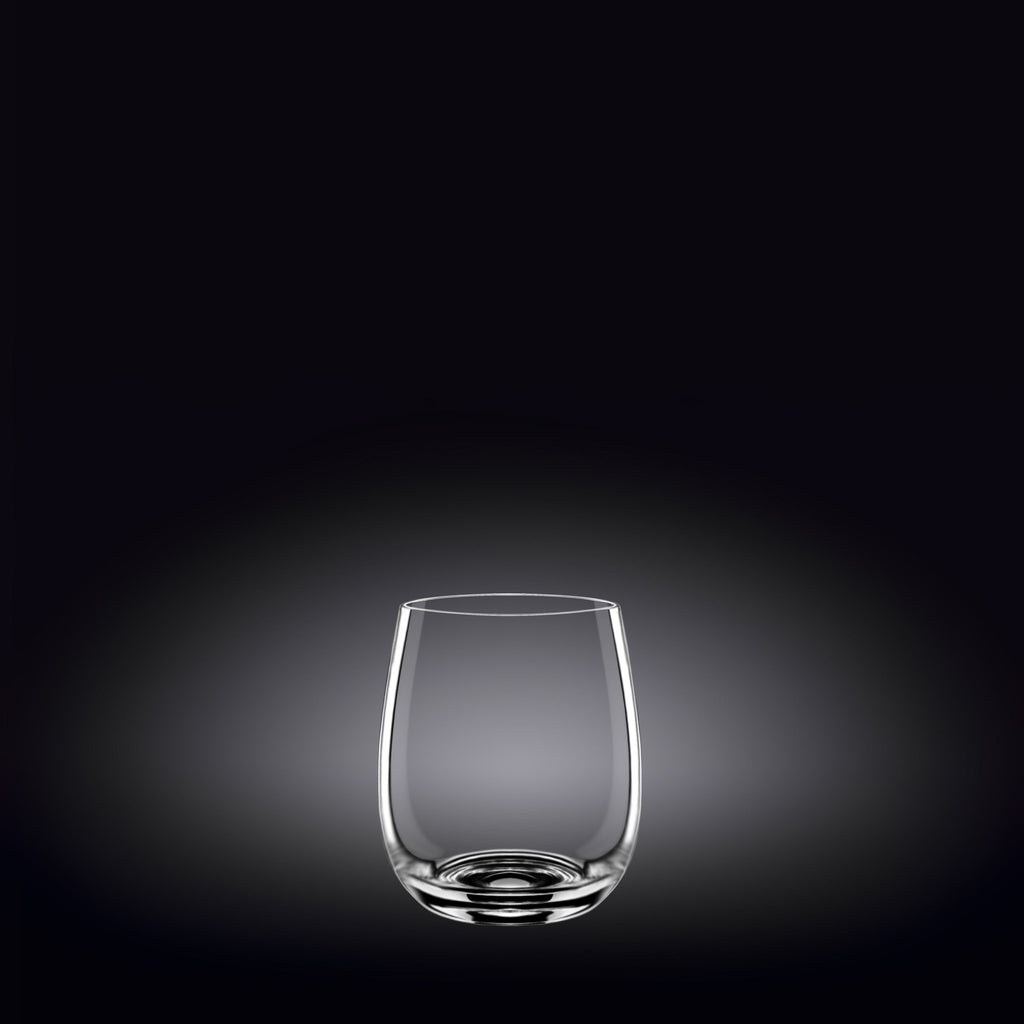 Wilmax Whiskyglas 370 ml 6er-Set Transparent aus Wilmax Crystalline-Serie