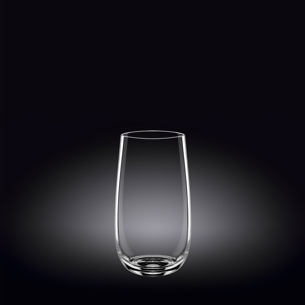 Wilmax Getränkeset 7-teilig mit Krug 2000 ml Transparent aus Crystalline-Glas und 6 Longdrinkgläser 540 ml Transparent aus Crystalline-Glas