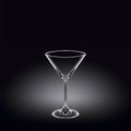 Wilmax Martinigläser 270 ml Kristallglas 6er Set Transparent WL-888030/6A