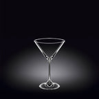 Wilmax Martinigläser 270 ml Kristallglas 6er Set Transparent WL-888030/6A