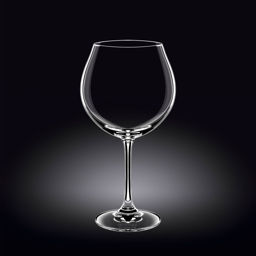 Wilmax Weinglas 800 ml 6er-Set Transparent aus Wilmax Crystalline-Serie