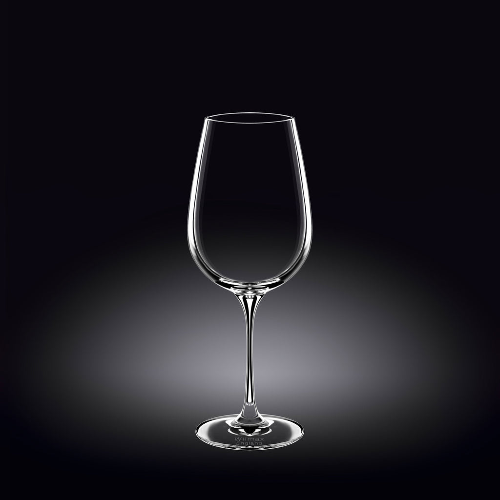 Wilmax Weinglas 580 ml Kristallglas Transparent 2er Set WL-888034/2C