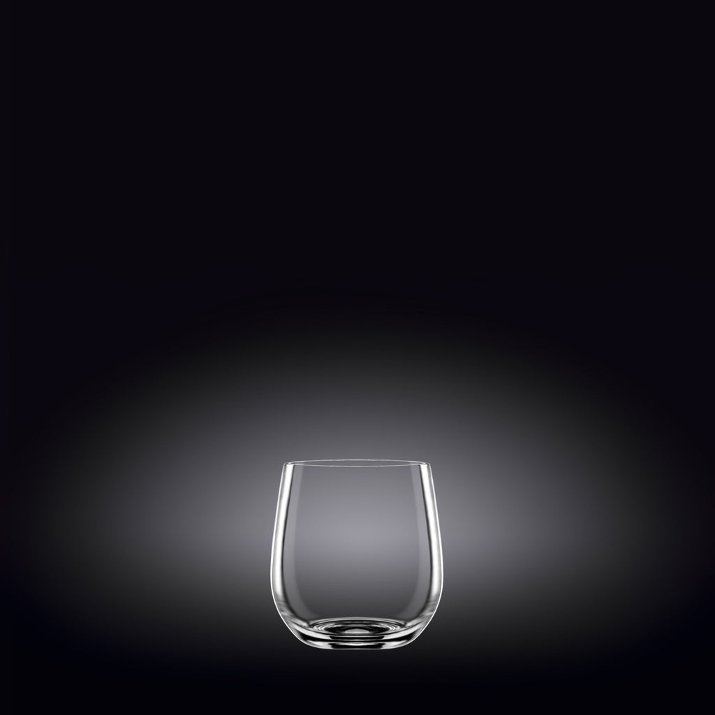 Wilmax Whiskyglas 400 ml 2er-Set Transparent aus Wilmax Crystalline-Serie