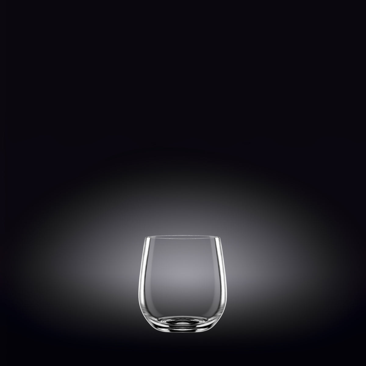 Wilmax whiskey glasses set, 2 pieces, 400 ml crystal glass WL-888051/2C
