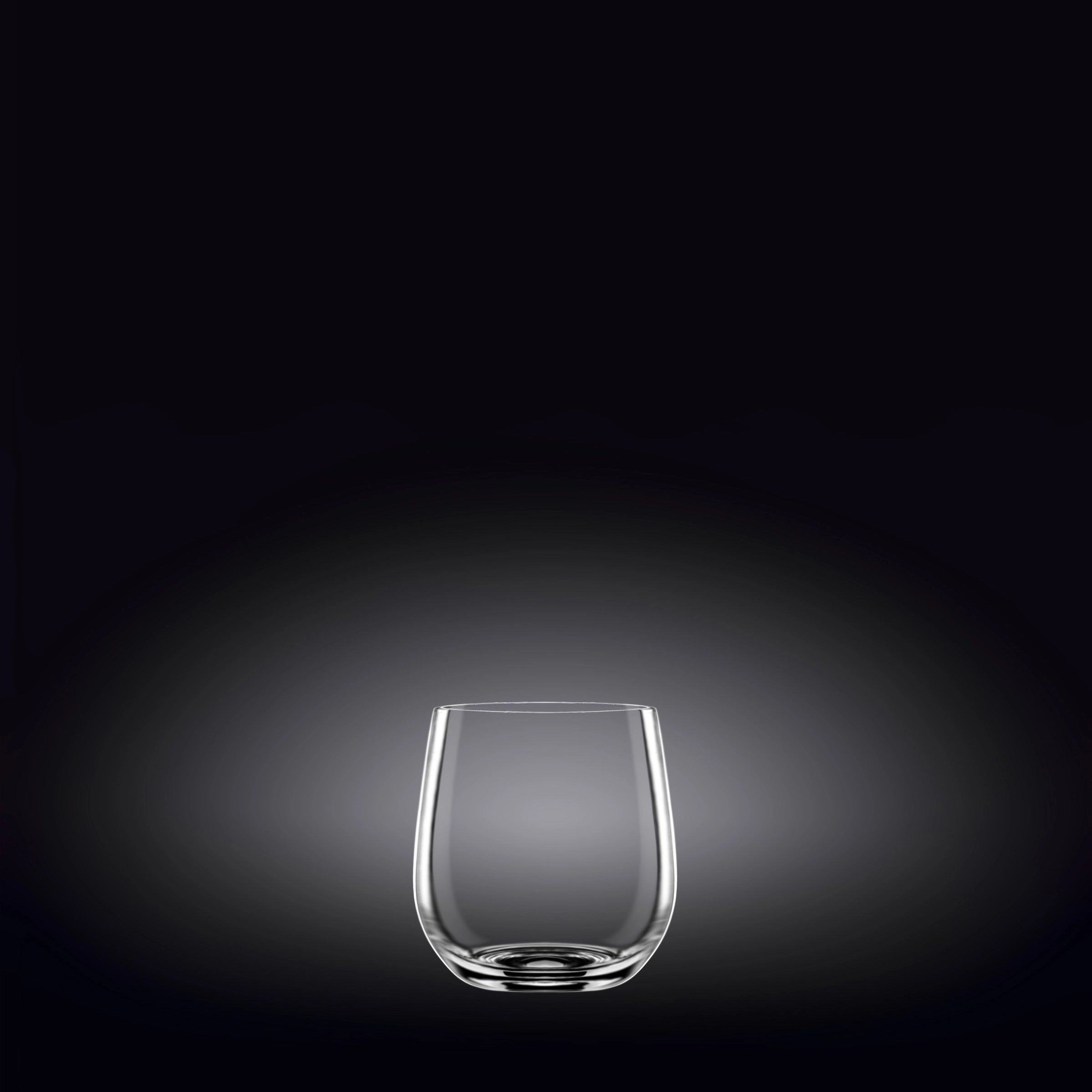Wilmax Whiskygläser Set, 2-teilig, 400 ml Kristallglas WL-888051/2C