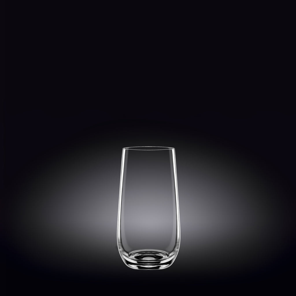 Wilmax Longdrinkglas 500 ml Kristallglas Transparent 2er Set WL-888052/2C
