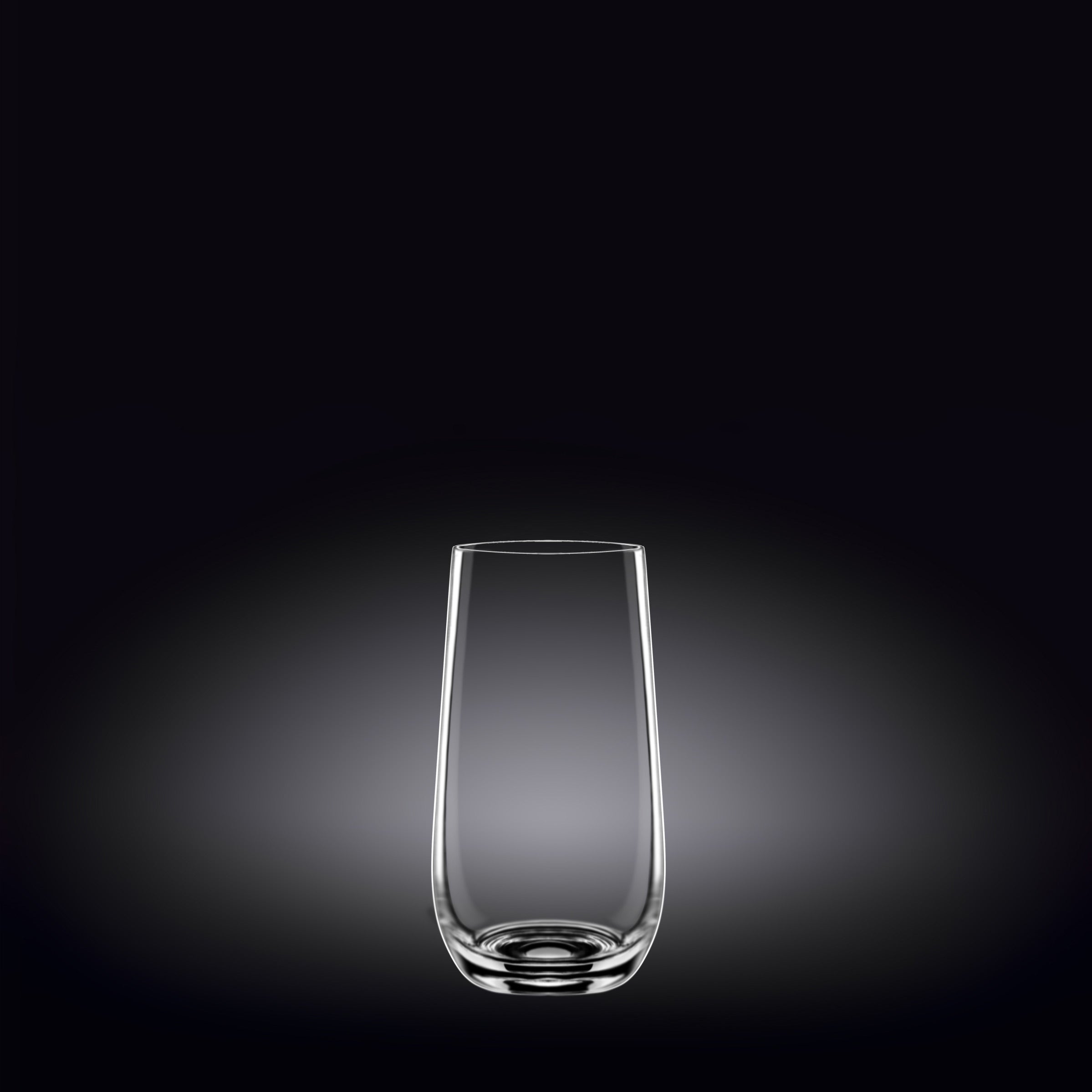 Wilmax Longdrinkglas 500 ml 2er-Set Transparent aus Kristallglas