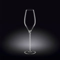 Wilmax Champagnerflöte 300 ml Kristallglas Transparent 2er Set WL-888104/2C