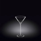 Wilmax Martiniglas 200 ml Kristallglas Transparent 2er Set WL-888106/2C