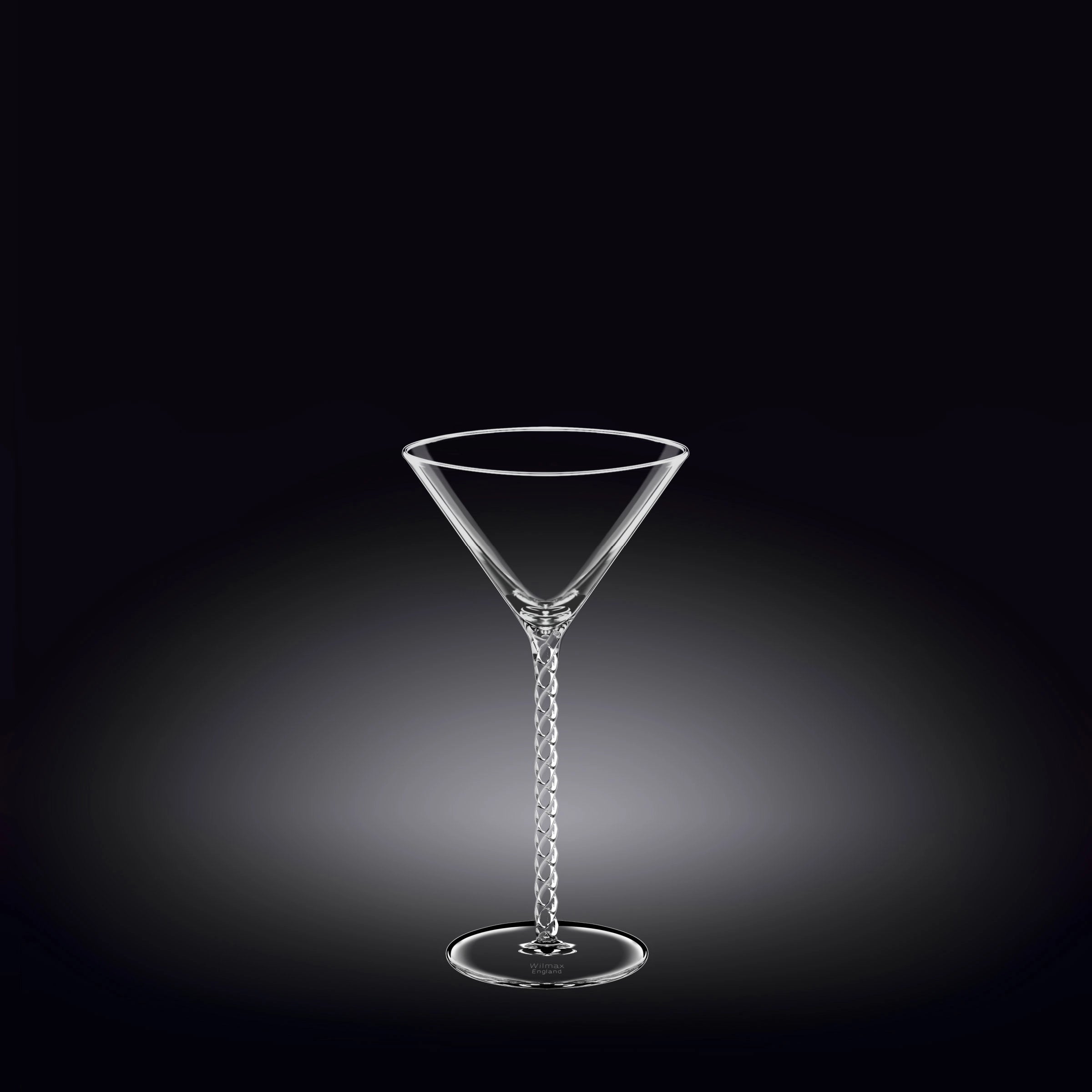 Wilmax Martiniglas 200 ml Kristallglas Transparent 2er Set WL-888106/2C