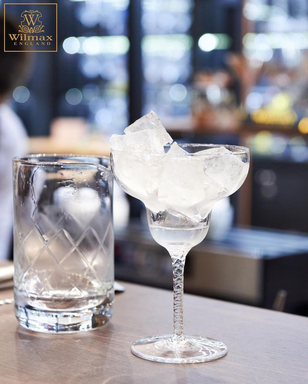 Wilmax Margaritaglas 250 ml Kristallglas Transparent 2er Set WL-888107/2C