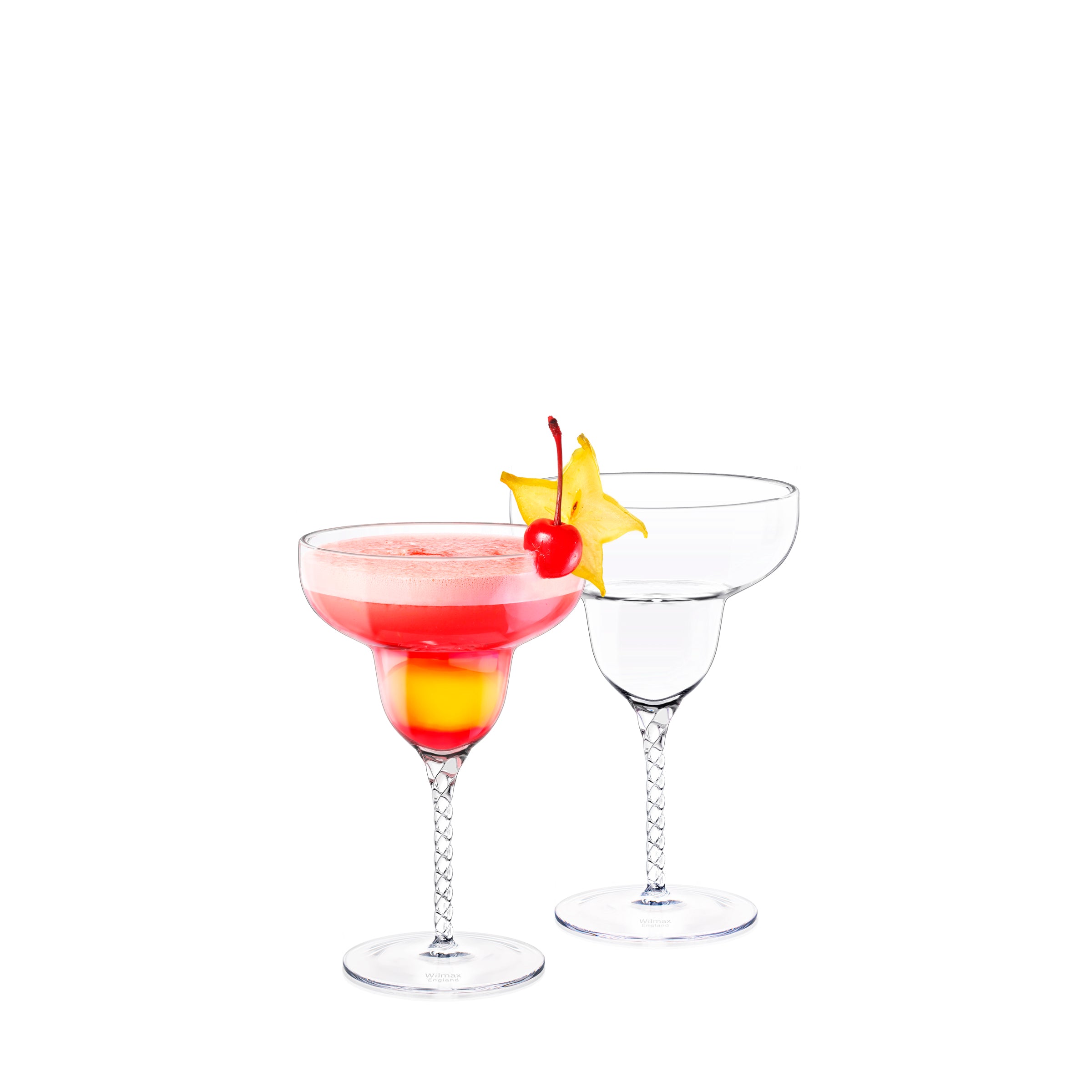 Wilmax Margaritaglas 250 ml Kristallglas Transparent 2er Set WL-888107/2C