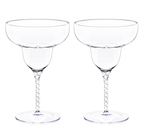 Wilmax Margaritaglas 250 ml Kristallglas Transparent 2er Set WL-888107/2C