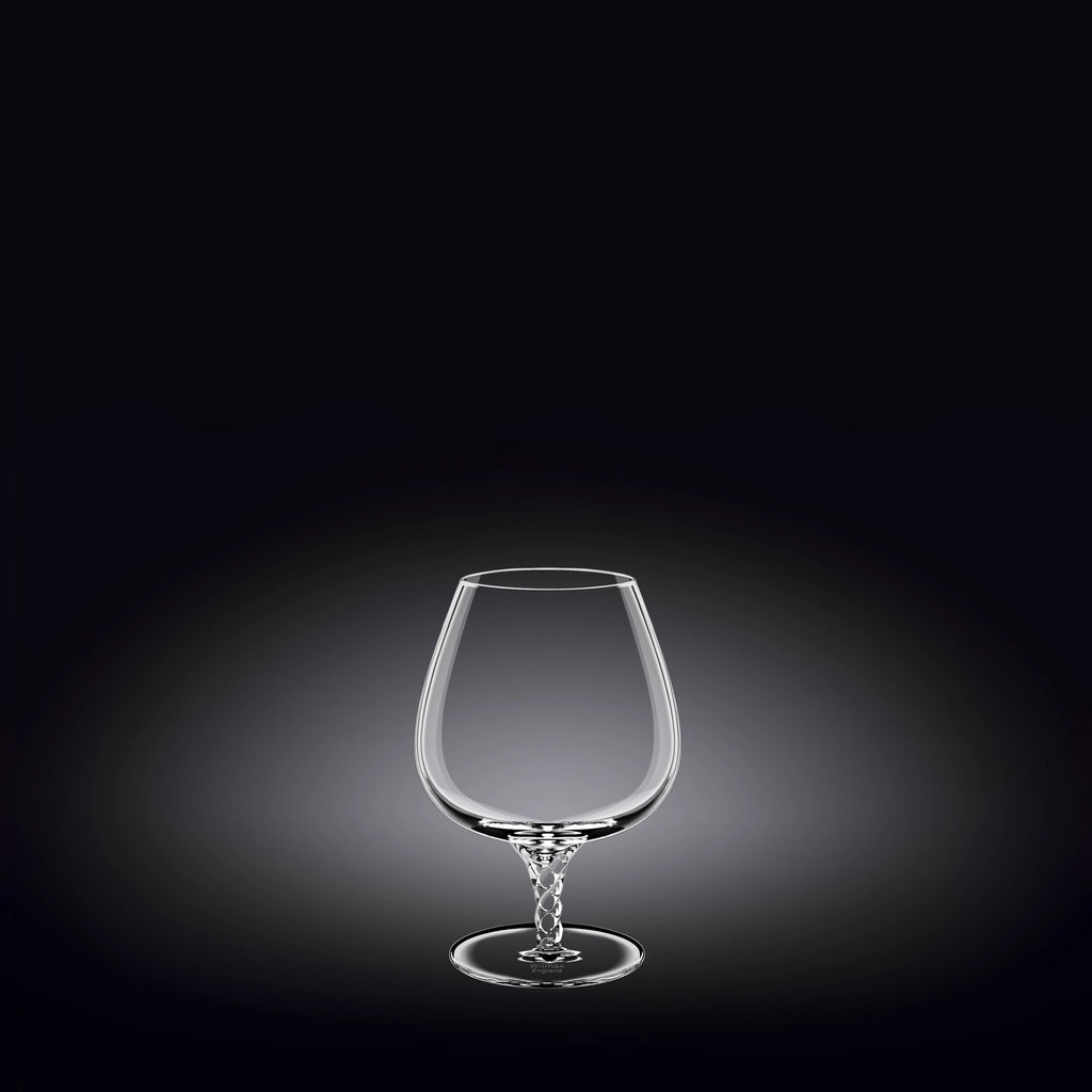 Wilmax Cognacglas 550 ml Crystalline-Serie Transparent 2er Set WL-888108/2C