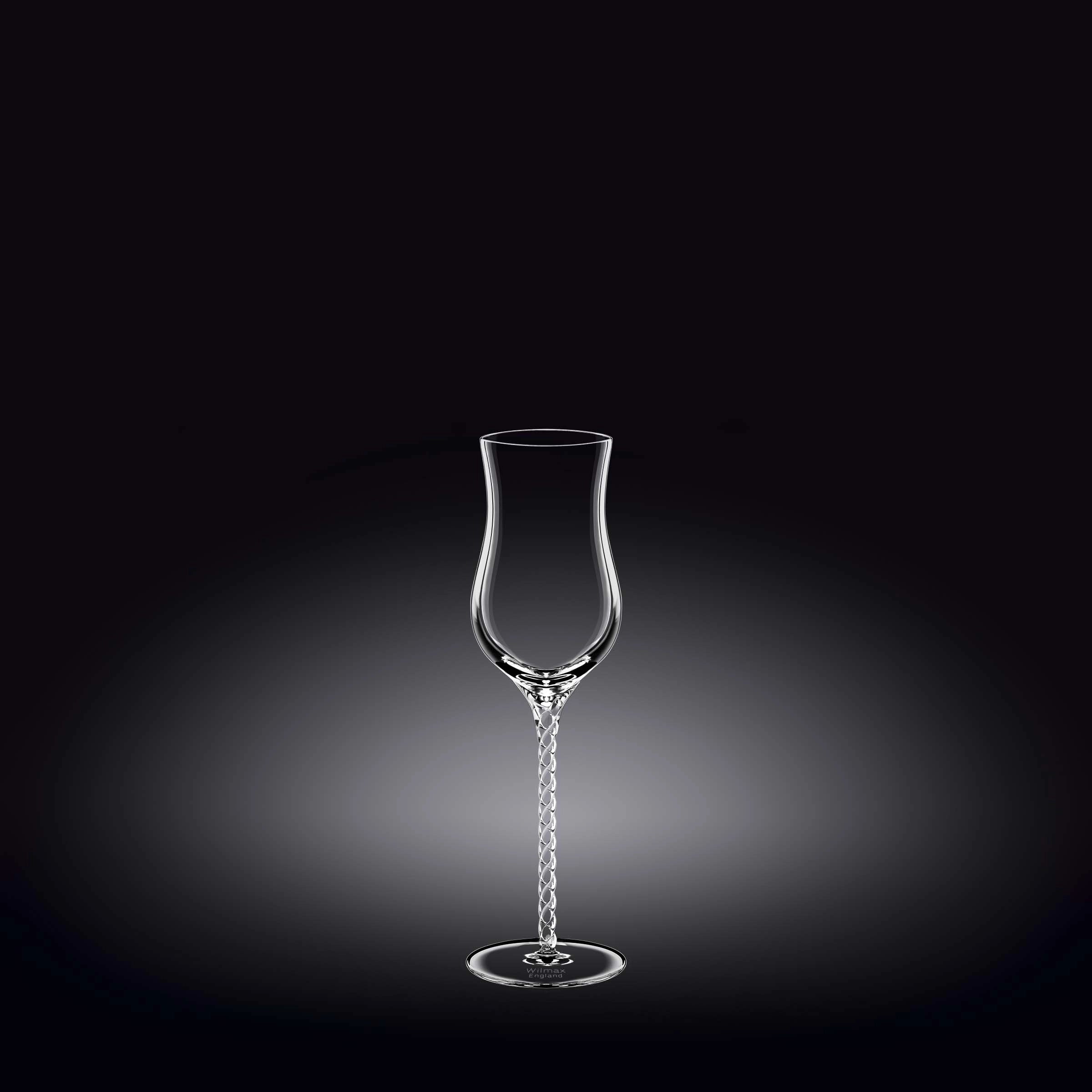 Wilmax Sherryglas 130 ml Kristallglas Transparent 2er Set WL-888110/2C