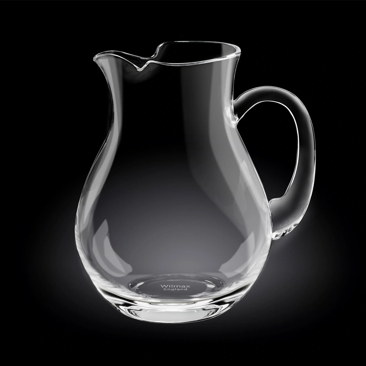 Wilmax Getränkeset 7-teilig mit Krug 2000 ml Transparent aus Crystalline-Glas und 6 Longdrinkgläser 540 ml Transparent aus Crystalline-Glas