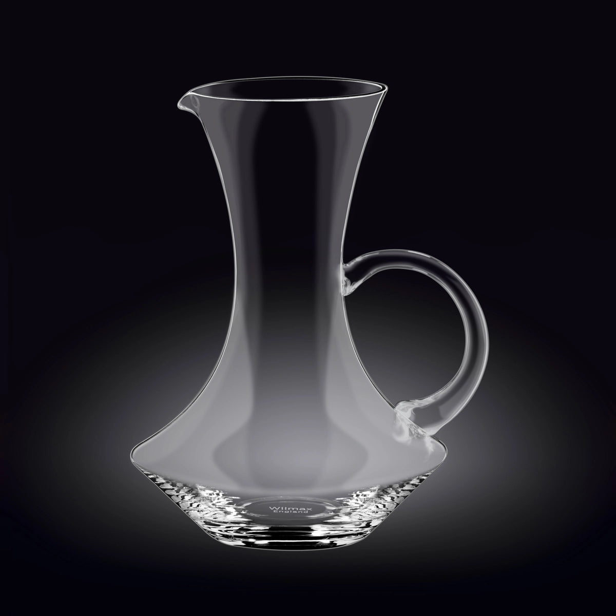Wilmax Glaskaraffe 1500 ml aus Kristallglas WL-888358/1C
