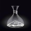 Wilmax Dekanter 1500 ml Kristallglas Transparent WL-888368/1C