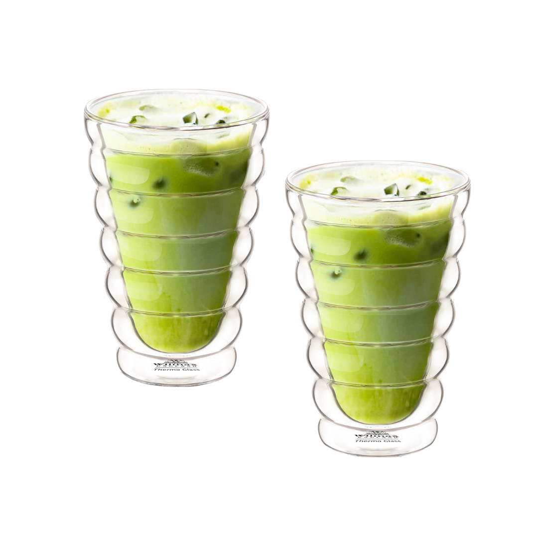 Wilmax Bubble Thermoglas, 250 ml, 4er Set, WL-888416/A4