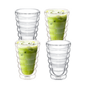 Wilmax Doppelwandiges Thermoglas 250 ml 4er Set WL-888416/A4