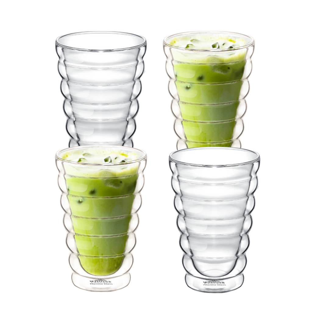 Wilmax Doppelwandiges Thermoglas 250 ml 2er Set WL-888416/A2