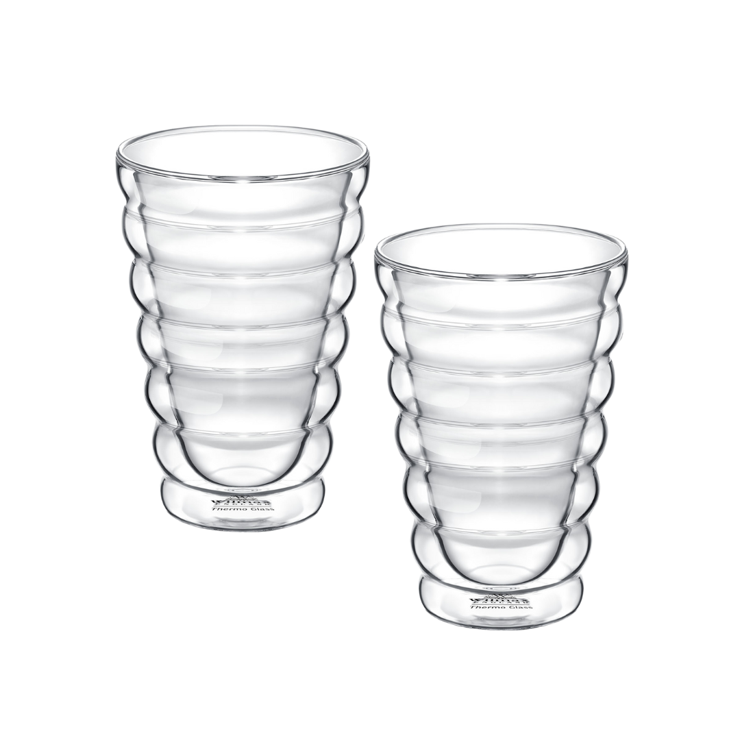 Wilmax Doppelwandiges Thermoglas 250 ml 2er Set WL-888416/A2
