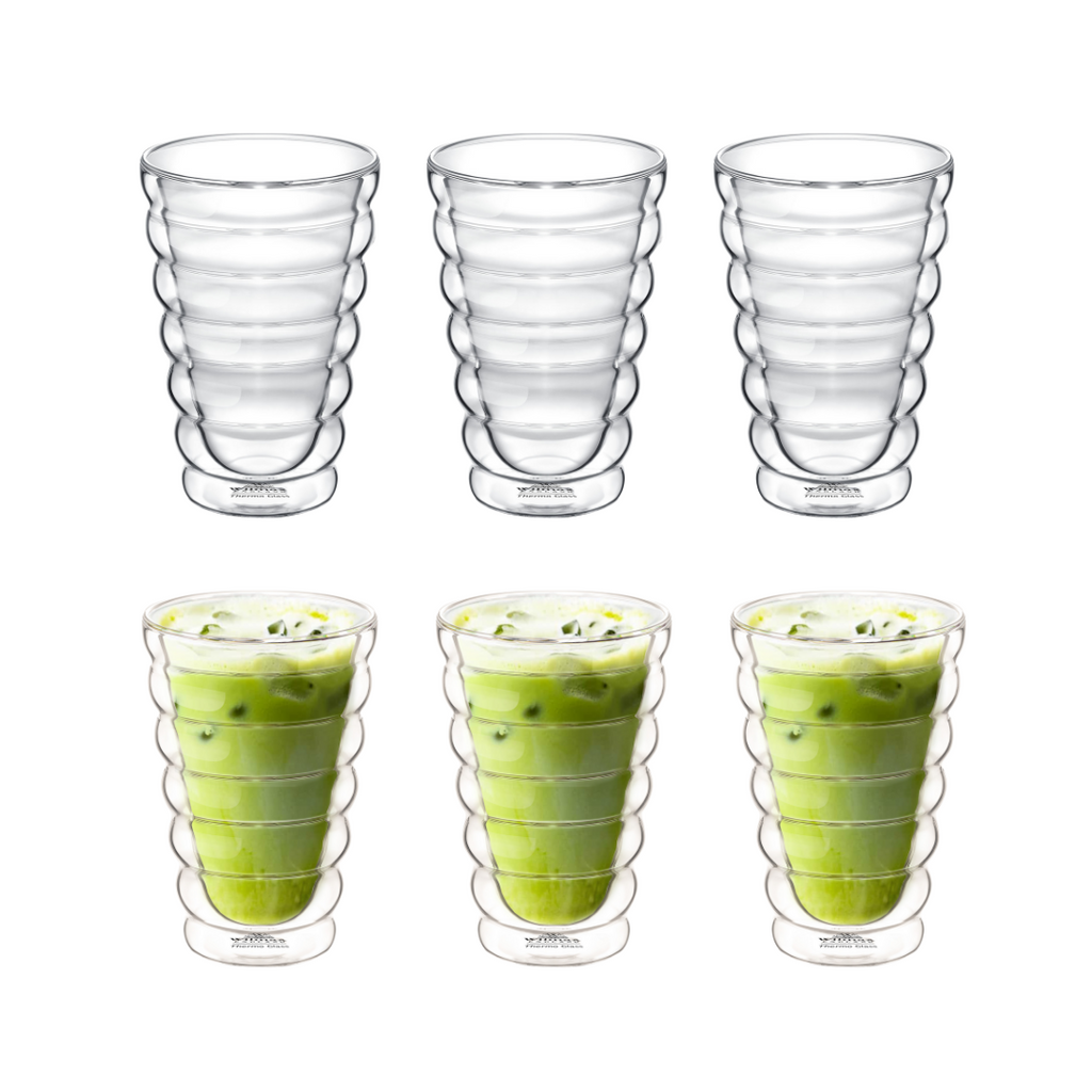 Wilmax Doppelwandiges Thermoglas 250 ml 2er Set WL-888416/A2