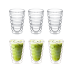 Wilmax Doppelwandiges Thermoglas 250 ml 2er Set WL-888416/A2